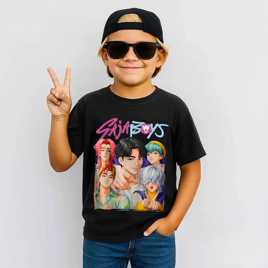 Saja Boys Shirt, Kpop Demon Hunters Shirt, Kpop Listener Gift, Saja Boys Huntrix Shirt, Mira Pullover For Zoey Tee, Jinu Tee, Rumi Fan Shirt