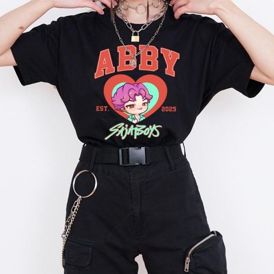 Discover Abby Saja Shirt,Kpop Demon Hunters Movie Shirt,Demon Hunters Merch,KPDH Shirt,Saja Boys Tshirt,Abby Saja Sweater,Abby Saja Kids Shirt