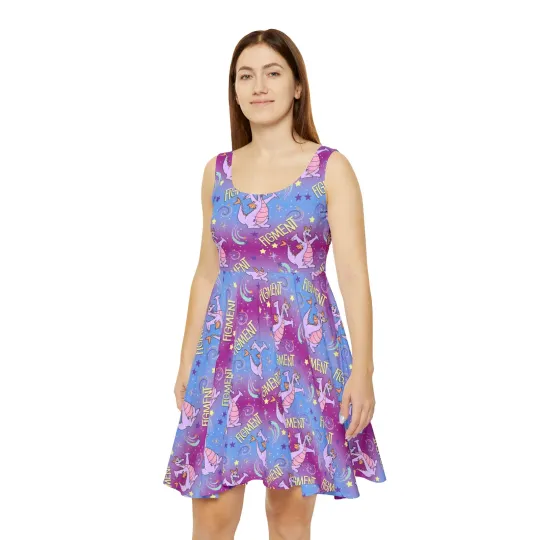 Figment Women's Skater Dress, Gift for Her