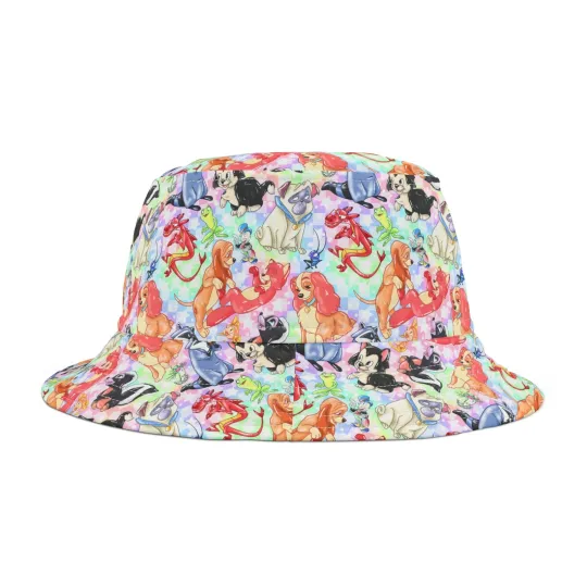 Disney Friends Bucket Hat, Gift for Her, Gift for Him
