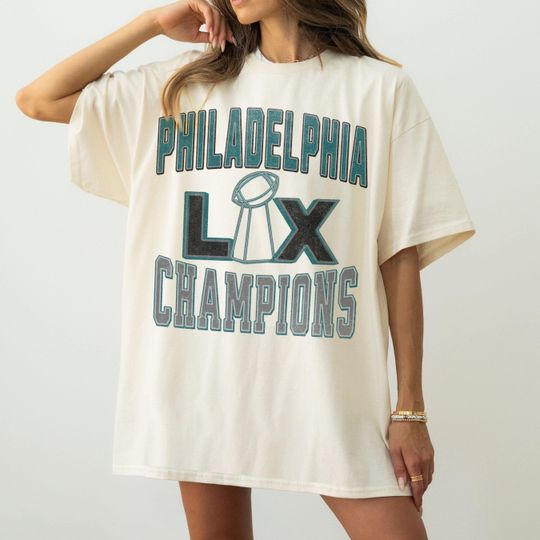 Discover Philadelphia Football Team National Champs 24-25 Unisex Softstyle T-Shirt, Retro Eagle Football Shirt