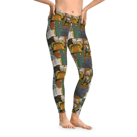 Discover Neverending Story Stretchy Leggings, Gift for Her