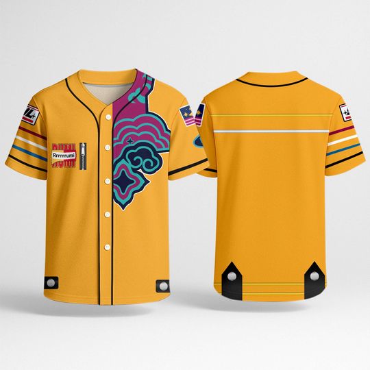 Rumi Baseball Jersey, Huntrix Kpop Demon Hunters Shirt, Rumi Cosplay Jersey Top, Derpy Tiger Kpop Merch