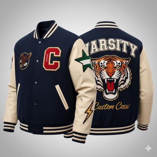Discover Custom Varsity Jacket: Personalized Letterman Style
