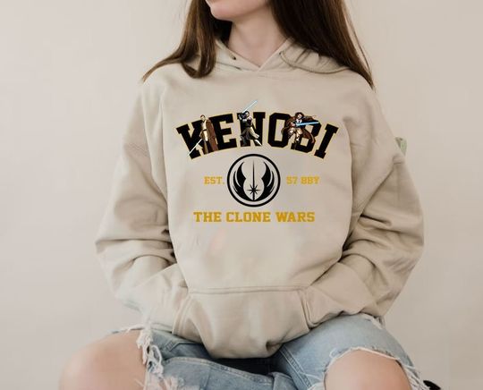 Discover Kenobi Hoodie, Star Wars Hoodie, Obi Wan Kenobi Hoodie, Star Wars Gift, Star Wars Fan, Disney Star Wars Trip Sweat,