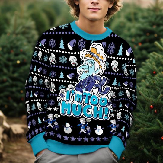 Snow Miser Christmas Sweater – Funny Retro Holiday Knit Gift for Family 2025