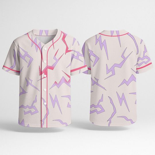 Rumi Baseball Jersey, Pink Huntrix Kpop Jersey Shirt, Rumi Cosplay Top, Derpy Tiger Kpop Demon Hunters Gift