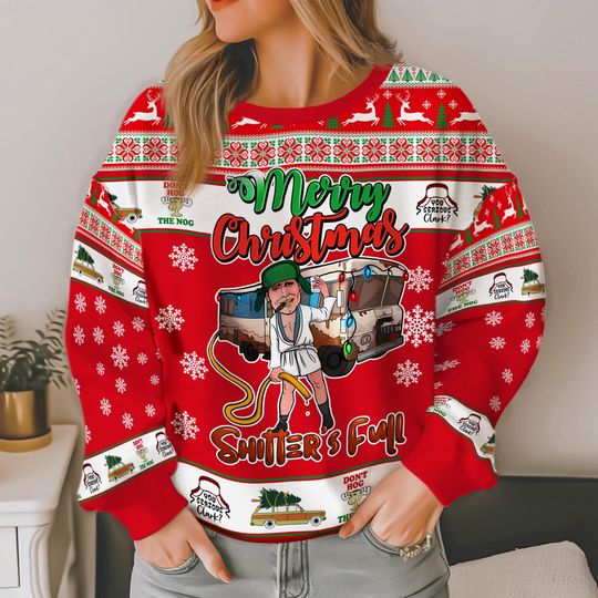 Cousin Eddie Ugly Sweater, National Lampoon's Christmas Vacation Sweater