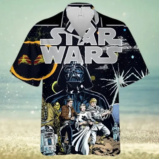 Discover Star Wars Characters Hawaiian Shirt