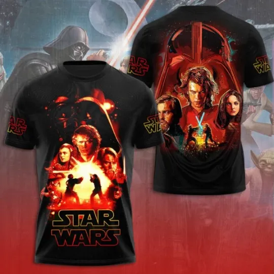 Discover Star Wars 3D Unisex T-Shirt