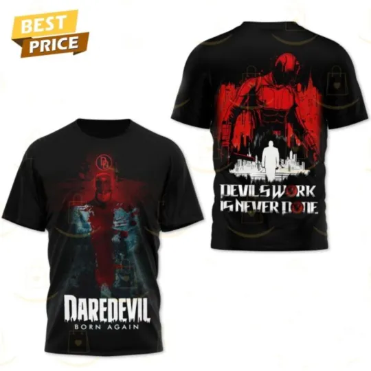 Daredevil Born Again 3D T-Shirt