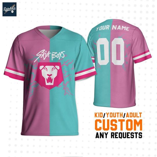 Discover Personalize KDM SJ Boys Two Side Football Jersey, Custom Kpop idol Football, Gift For Kpop Fan, Kpop Movie