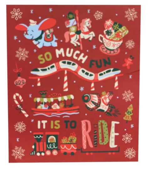 Discover Disney Mickey Mouse Christmas Holiday Fleece Blanket Throw