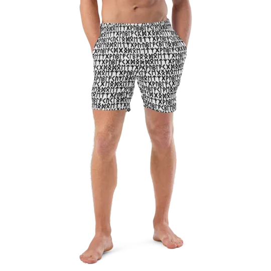 Rune Symbols Men's Swim Trunks