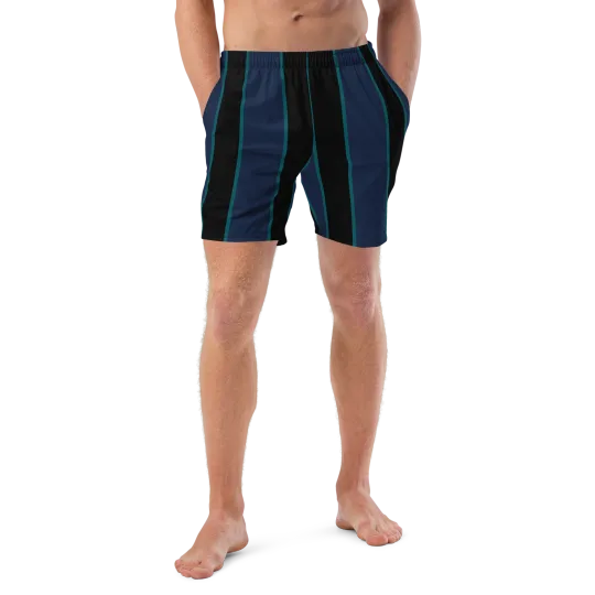 Discover Striped Men's Swim Trunks