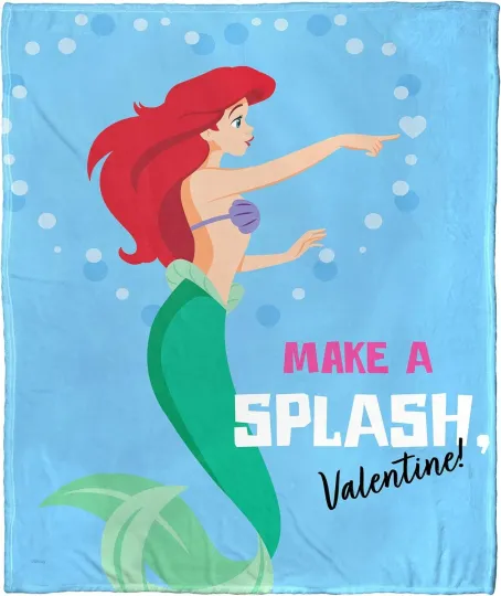 Discover Make A Splash Disney Princess DisneyFriends Fleece Blanket