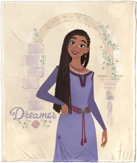 Discover Wish, Hope, & Dream Disney Wish DisneyFriends Fleece Blanket