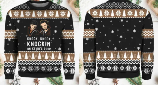 Discover Knock Knock Knockin On Kevin Door Home Alone Ugly Christmas Sweater