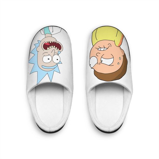 Discover Quirky Cartoon Slippers for Fun-loving Fans, Cozy Home Footwear, Unique Gift for Birthdays, Holidays, Indoor Comfort
