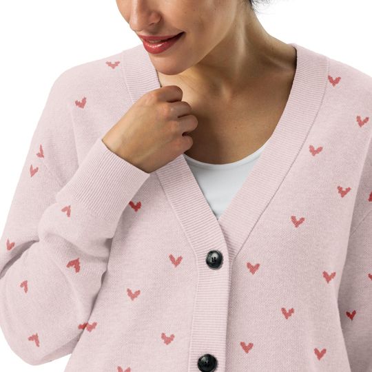 Discover Sweethearts- Pink, Cozy, Fall Knitted Cardigan