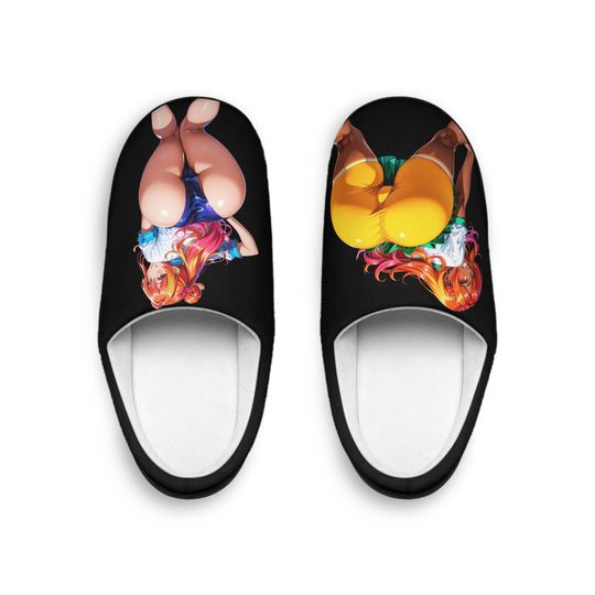Anime House Slippers: Cozy Japanese Style Indoor Slides