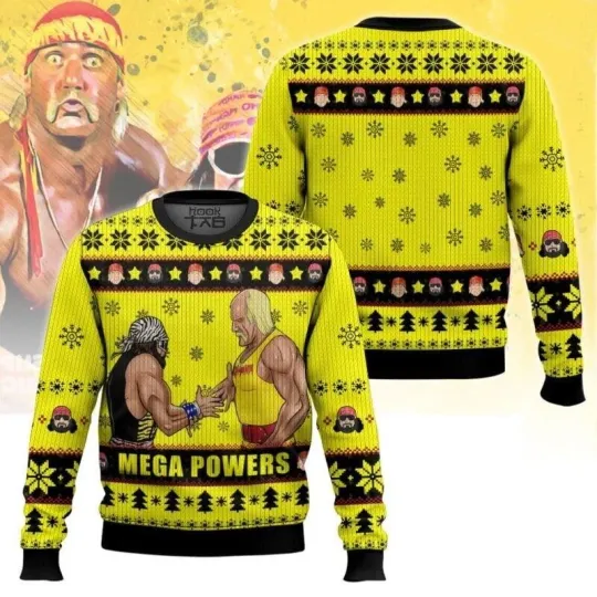 Discover Mega Powers Macho Man Ugly Christmas Sweater
