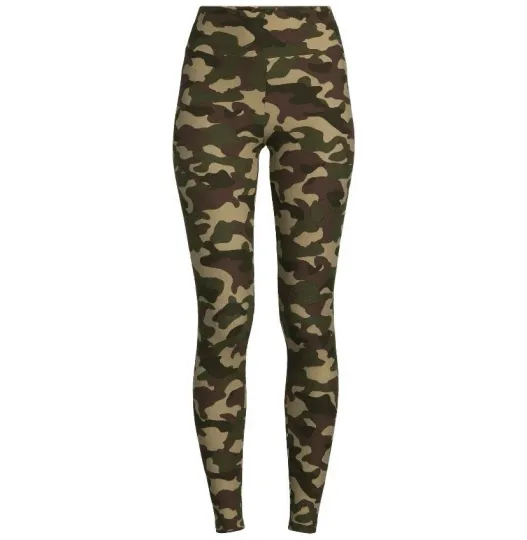 No Boundaries Sueded Camo Ankle Leggings XXS/XS High Rise
