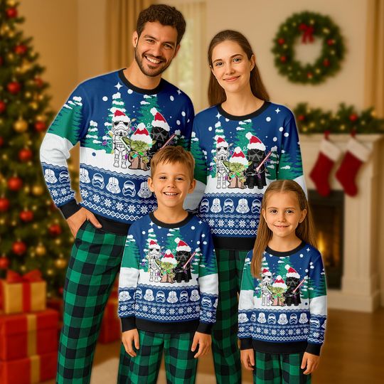 Discover Star Wars Christmas Ugly Sweater, Darth Vader Xmas Sweater, Marvel Xmas Party Sweatshirt, Baby Yoda Ugly Sweater, Magic Kingdom Shirt