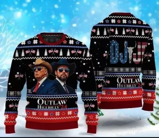 Discover Trump Christmas Ugly Sweater, Funny Trump President Christmas Sweater