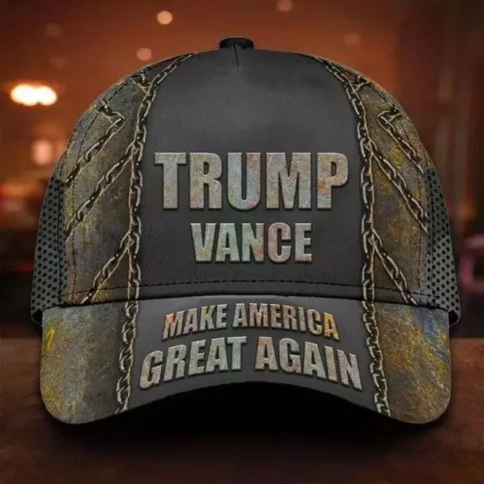 Discover Vintage Trump Vance Make America Great Again Classic Baseball Cap