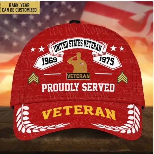 Discover Veteran Hats For Men Patriotic Baseball Cap