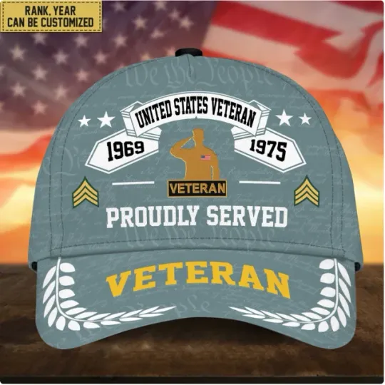 Discover Veteran Hats For Men Patriotic Baseball Cap