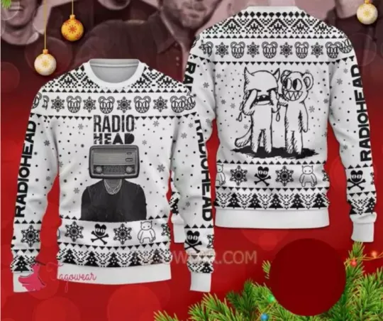 Discover Radiohead Band Rock Band Music Ugly Christmas Sweater