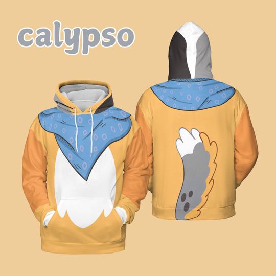 Discover Calypso Dog Hoodie: 3D Print Costume, Gift For Teacher