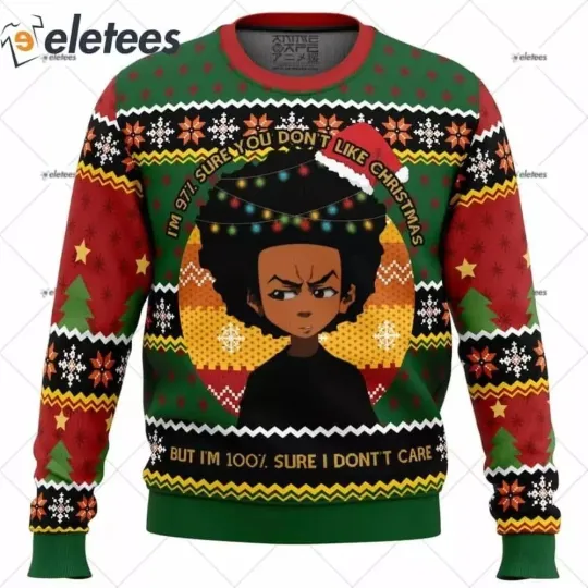 Discover Huey Freeman The Boondocks Ugly Christmas Sweater