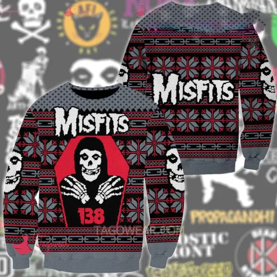 Misfits Collection Ii 138 Festive Ugly Christmas Sweater