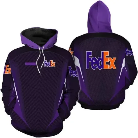 Discover FedEx 3D Hoodies, Hoodie 3D FedEx, Love Fedex Hoodie 3D
