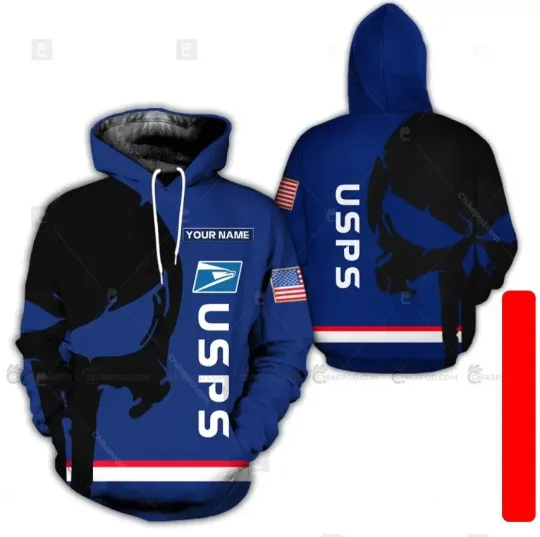Discover Postal Worker Hoodie 3D for Men and Women