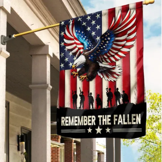 Discover Veterans Memorial HOUSE FLAG GARDEN FLAG HALLOWEEN GIFT BEST PRICE US SIZE