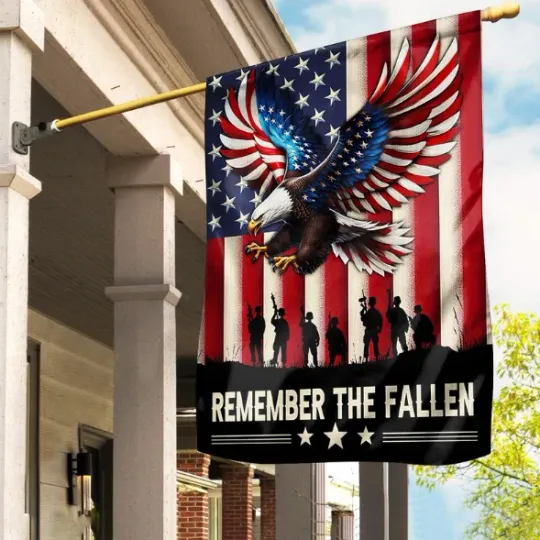 Discover Veterans Garden HOUSE FLAG GARDEN FLAG HALLOWEEN GIFT CHRISTMAS GIFT BEST PRICE