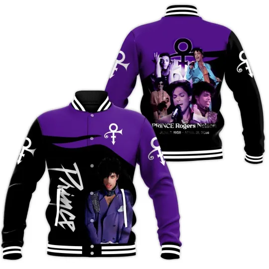 Discover Prince Music Baseball Jacket for Fans and Gift Gifting