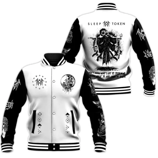 Discover Sleep Token Take Me Back To Eden Baseball Jacket, Gift For Him, Gift For Friend