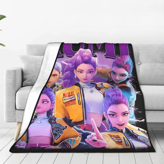 Discover Idol Kpop Singer  Blankets KPop Demon Hunters Fleece Blanket