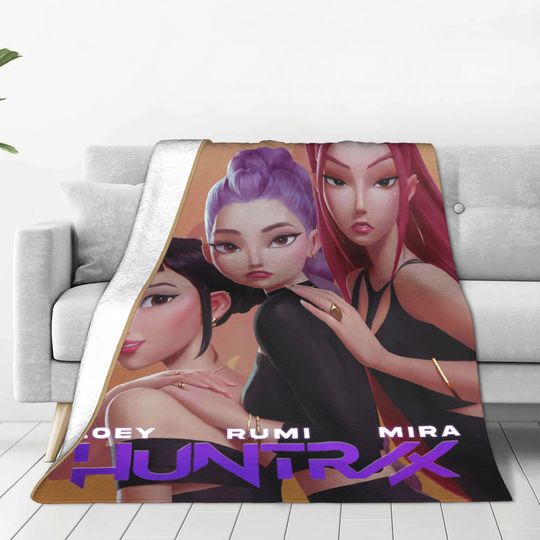 Discover kpop Demon Hunters Huntrix Fleece Blanket