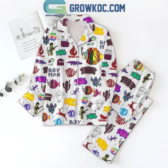 Phish Boy Man Blaze On Pajama Set