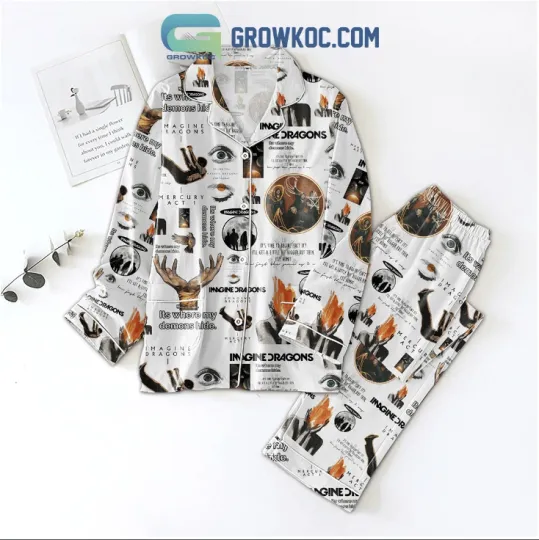 Discover Imagine Dragon Its Where My Demon Hide Pajamas Set