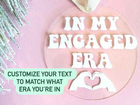 Discover Personalized Taylor Fan Acrylic Ornament: Custom 'My Era' Gift