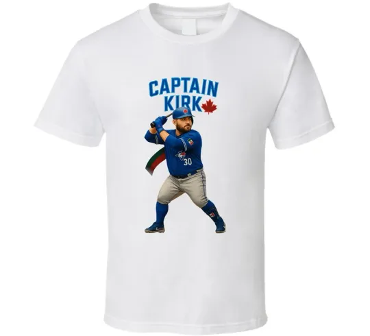 Discover Captain Kirk 3D Baseball T-Shirt