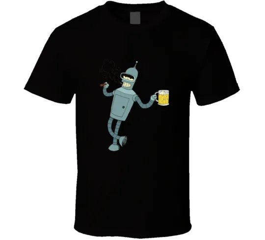 Discover Bender Futurama Cartoon 3D T-Shirt
