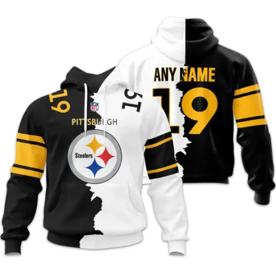 Pittsburgh Football Team Steelerss 3D Hoodie